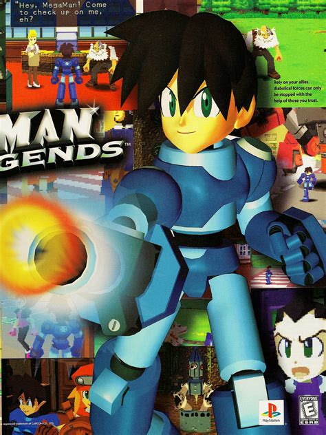 Mega Man Legends details .